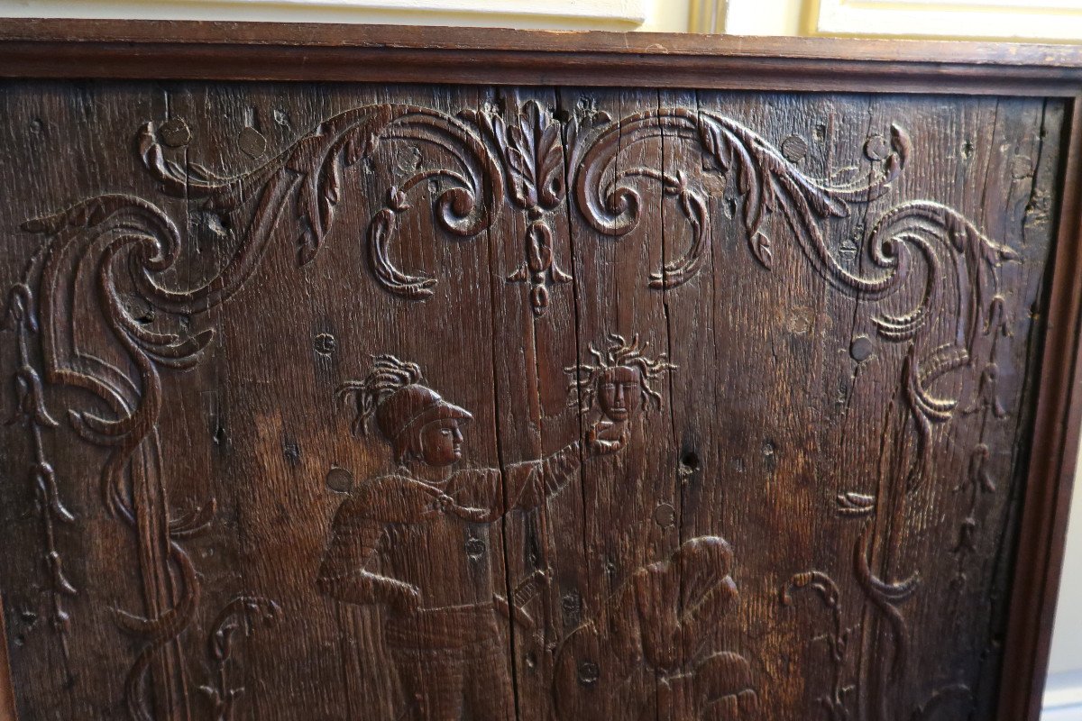 Louis XV Period Oak Panel-photo-3