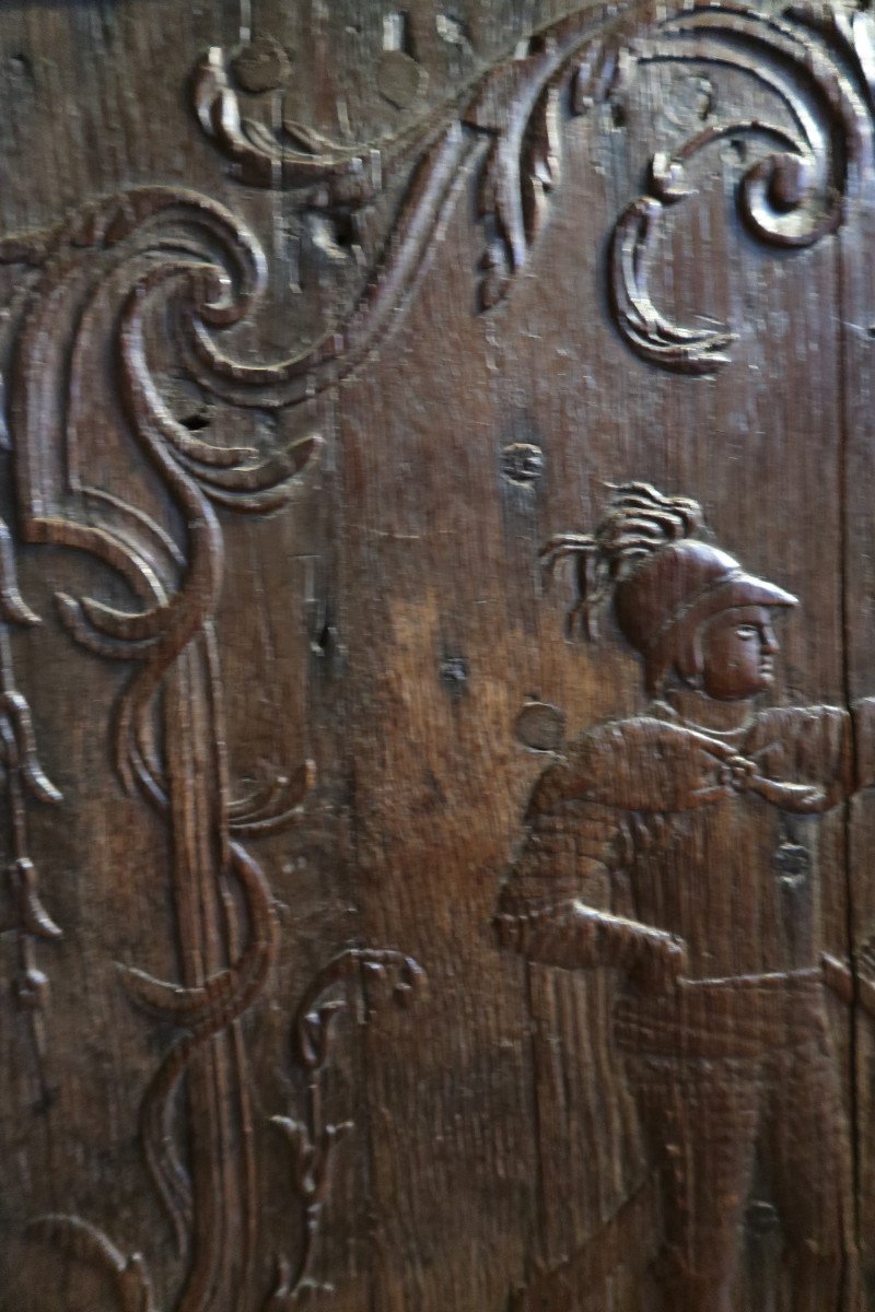 Louis XV Period Oak Panel-photo-2