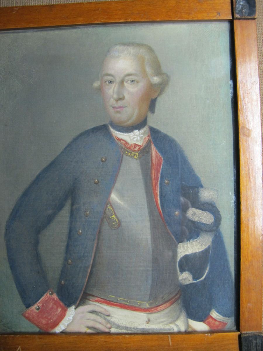 Portrait d' Officier   XVIII 