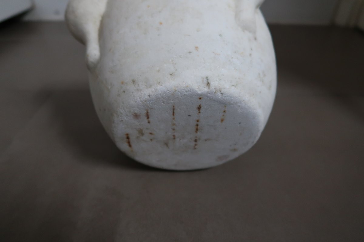 18th Century Marble Mortar-photo-3