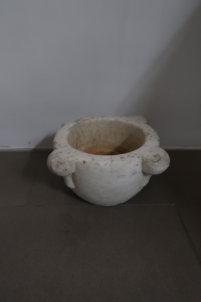 18th Century Marble Mortar