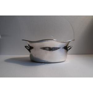 Silver Metal Cooler Bucket 