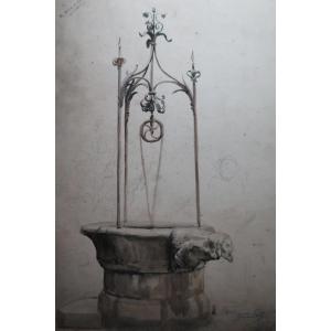 Gothic Well By Girardet