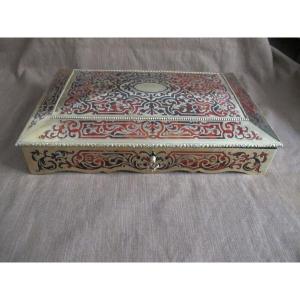 Coffret En Marqueterie Boulle  Epoque Nap III