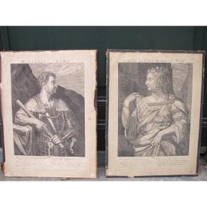 Pair Of 18th Century Engravings