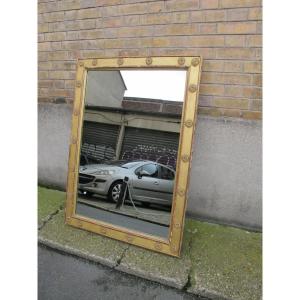 Gilded Wooden Mirror, Early 19th Century