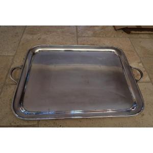 Silver Metal Tray