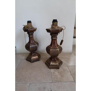 Pair Of 1970s Lamps