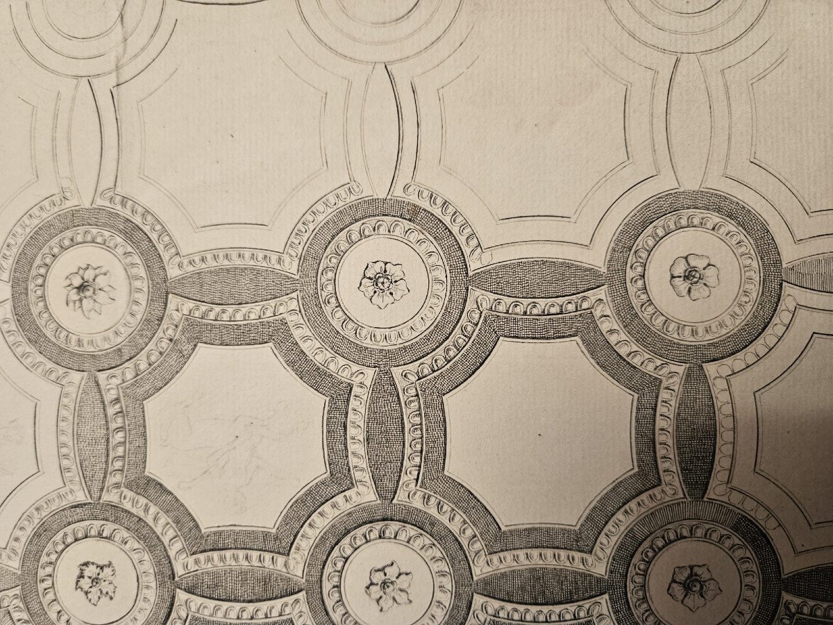 Ceiling Project, Pen Drawing Around 1800-photo-2