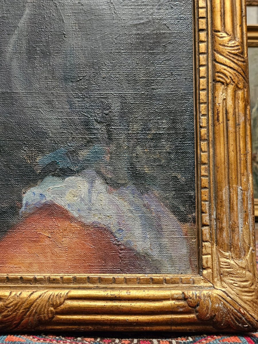 La Sablaise, huile sur toile de Suzanne Frémont, 1908-photo-4