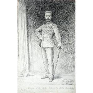 Felix Auguste Clément: Portrait Of Mr De Chambrefort