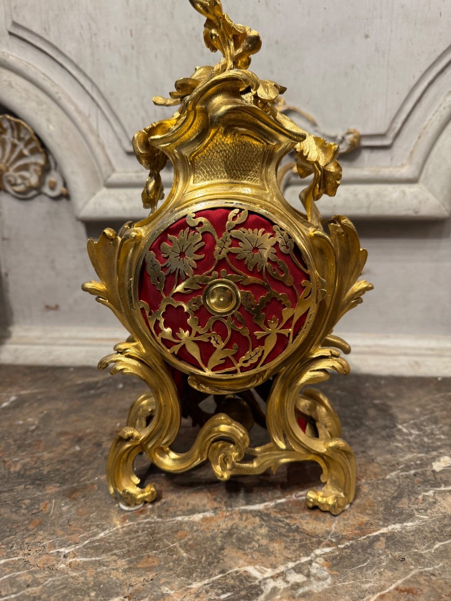 Mantel Or Desk Clock. Louis XV Period-photo-2