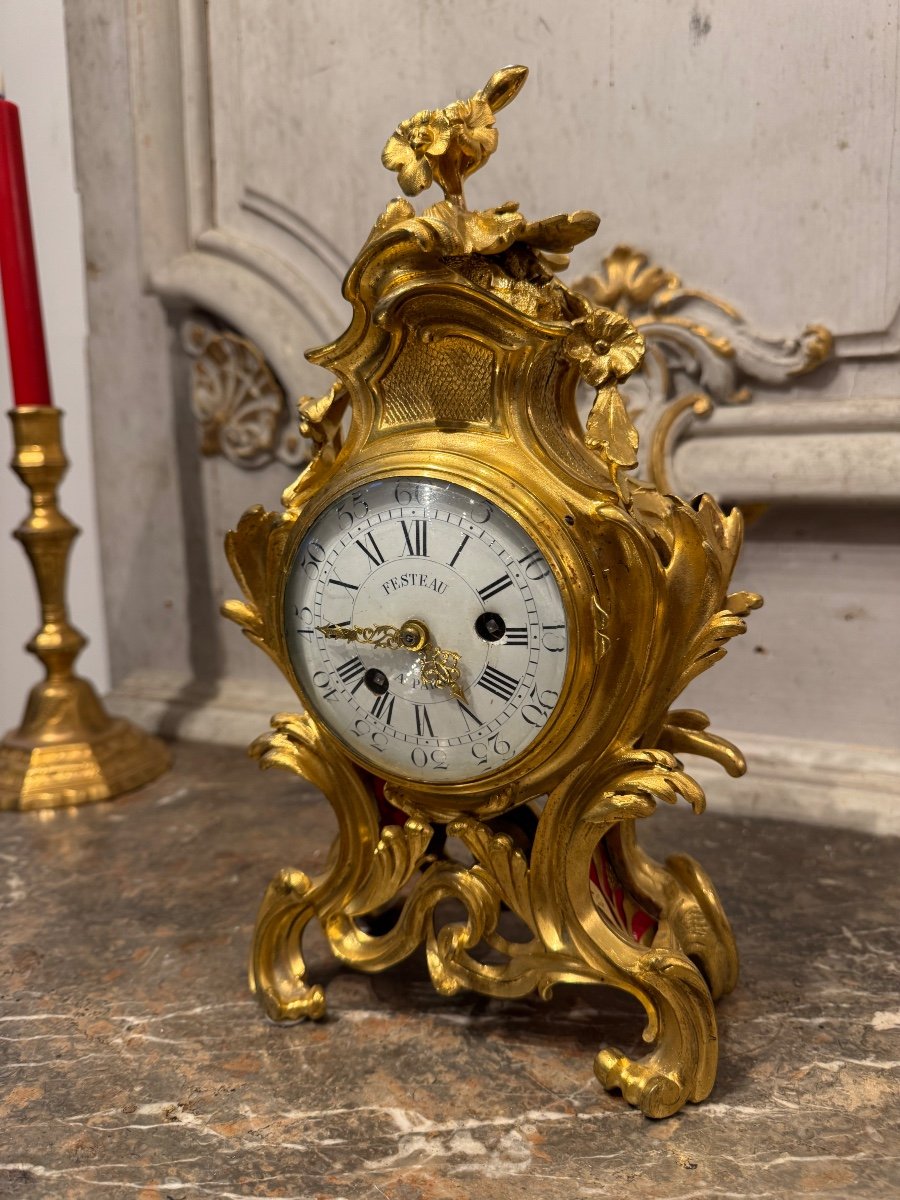 Mantel Or Desk Clock. Louis XV Period