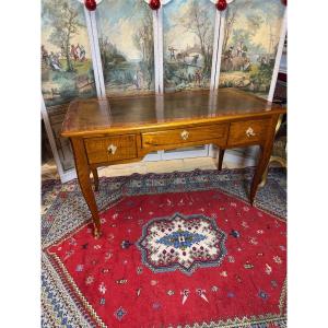 Louis XV Period Double-sided Walnut Desk 