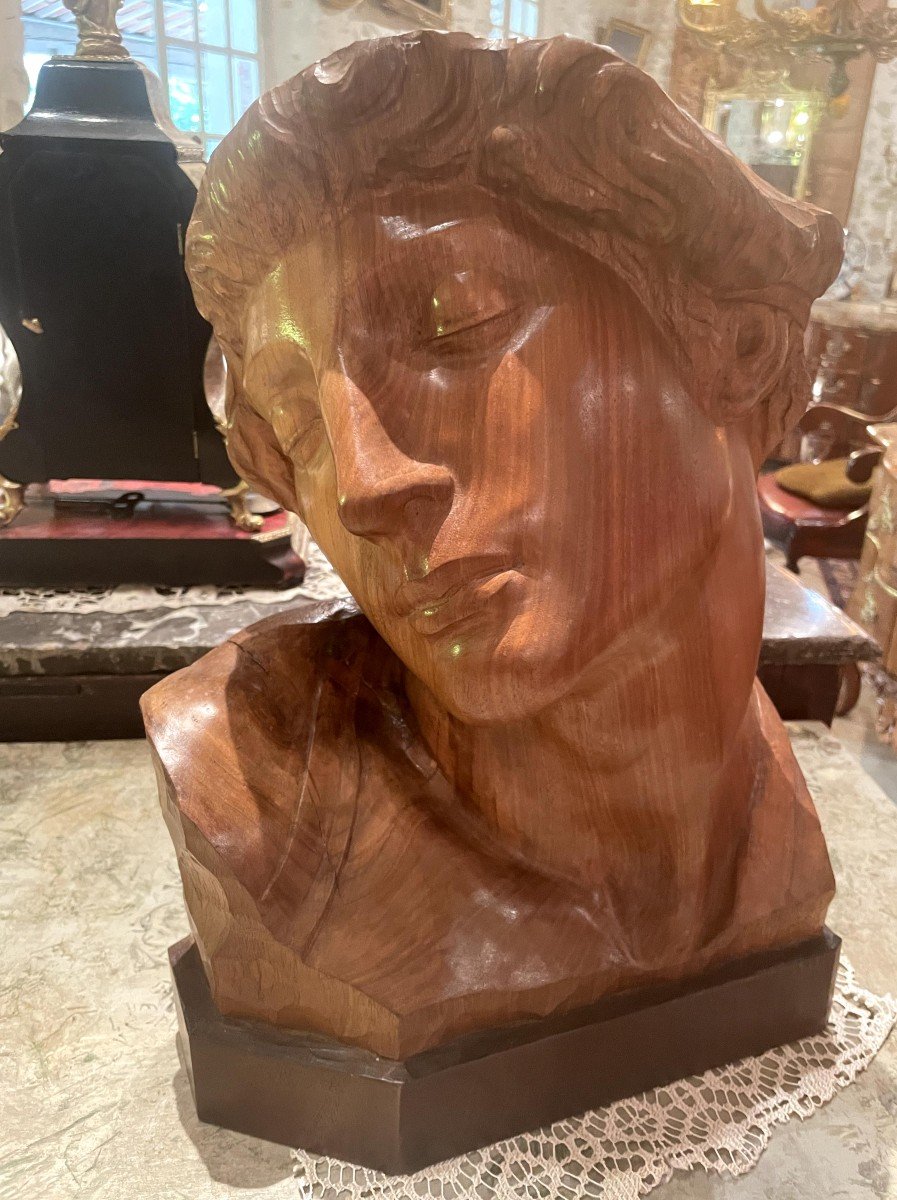 Slave Head Sculpture