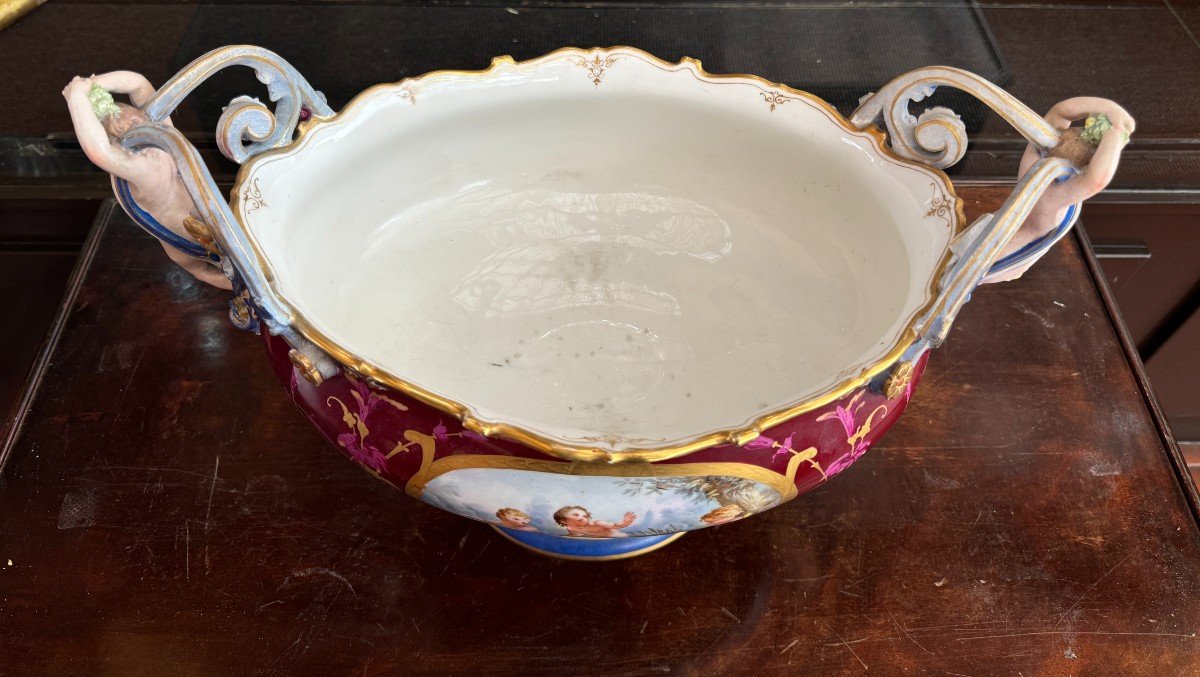 Especially From Sèvres Porcelain Table, 19th Century -photo-7