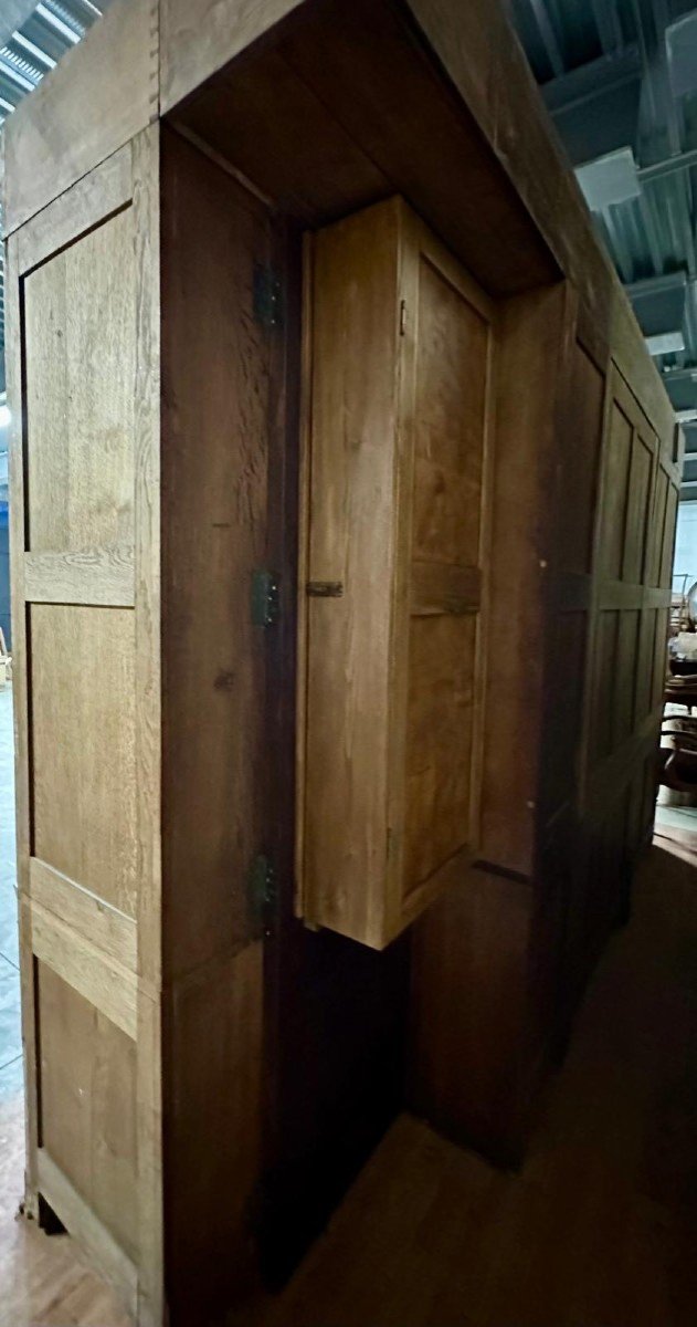 Large Mahogany Bookcase, Stamped Durand In Paris, 19th Century-photo-4