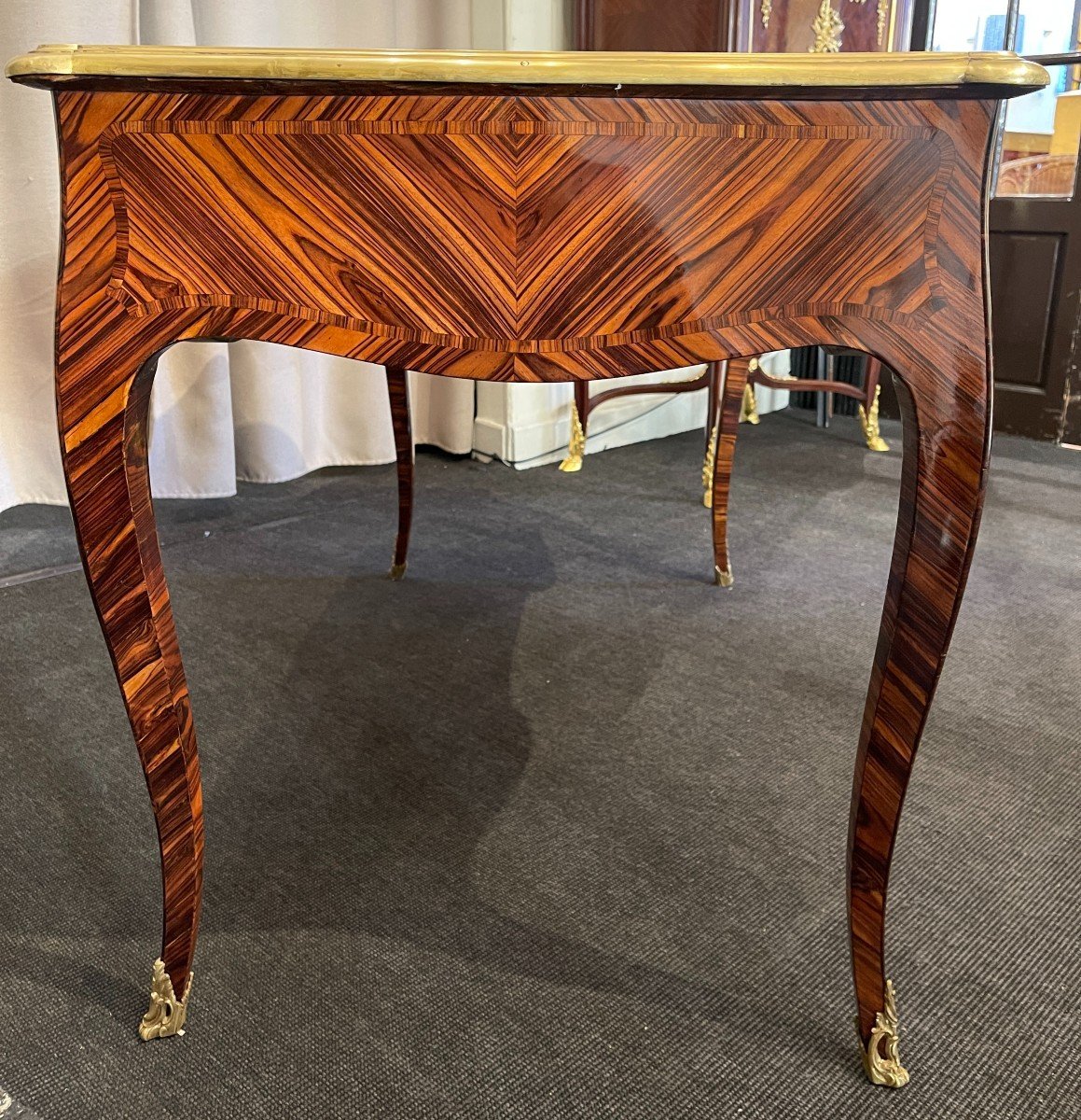 Middle Flat Desk, Louis XV Period, XVIIIth Century-photo-4