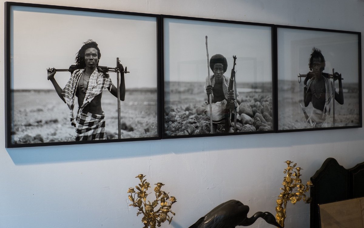 Thomas Chable . Large Format Photography . Silver Print . Afar Portrait . Ethiopia ..-photo-2