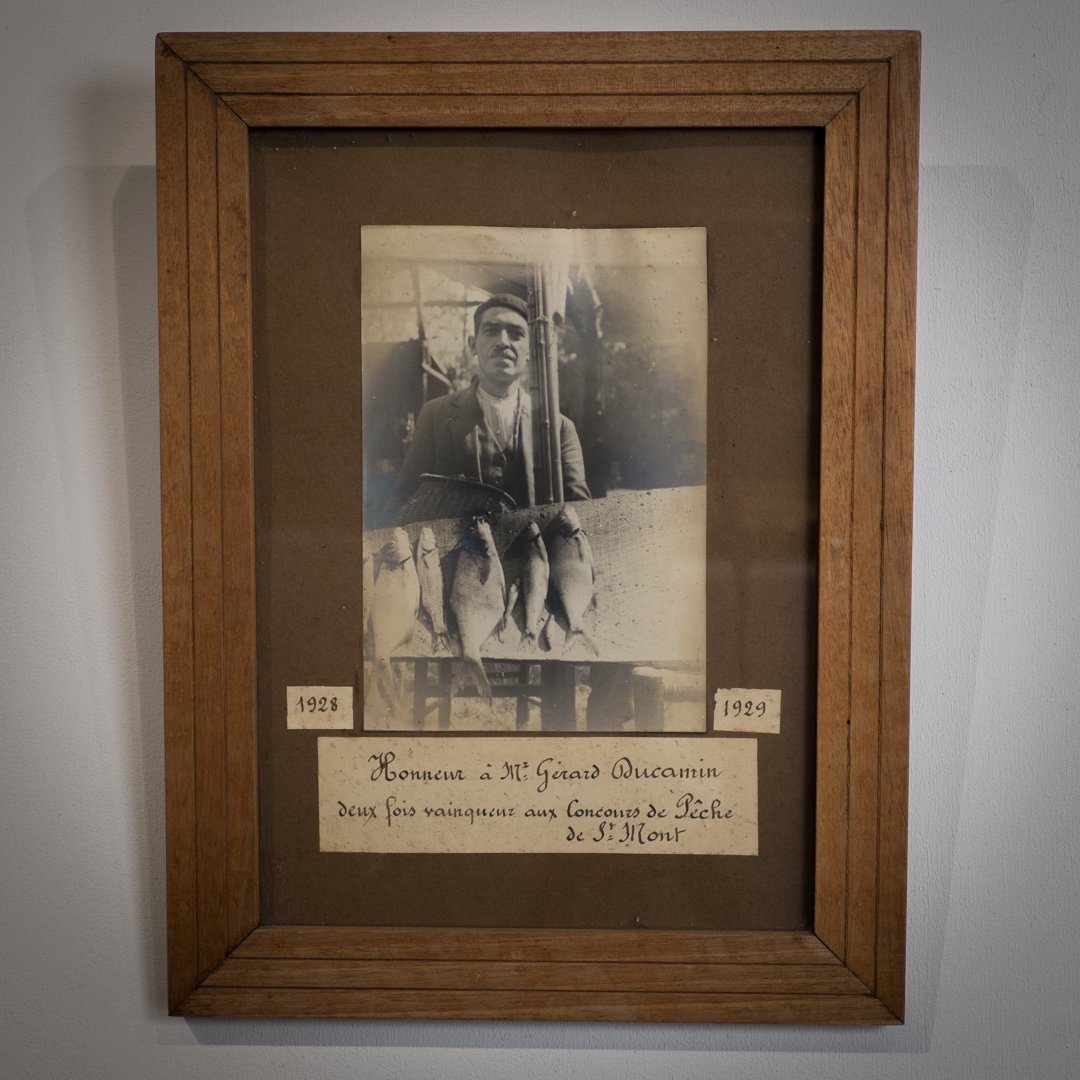 Old Photograph . St Mont Fishing Competition .. Gérard Ducamin . 1928 .-photo-3