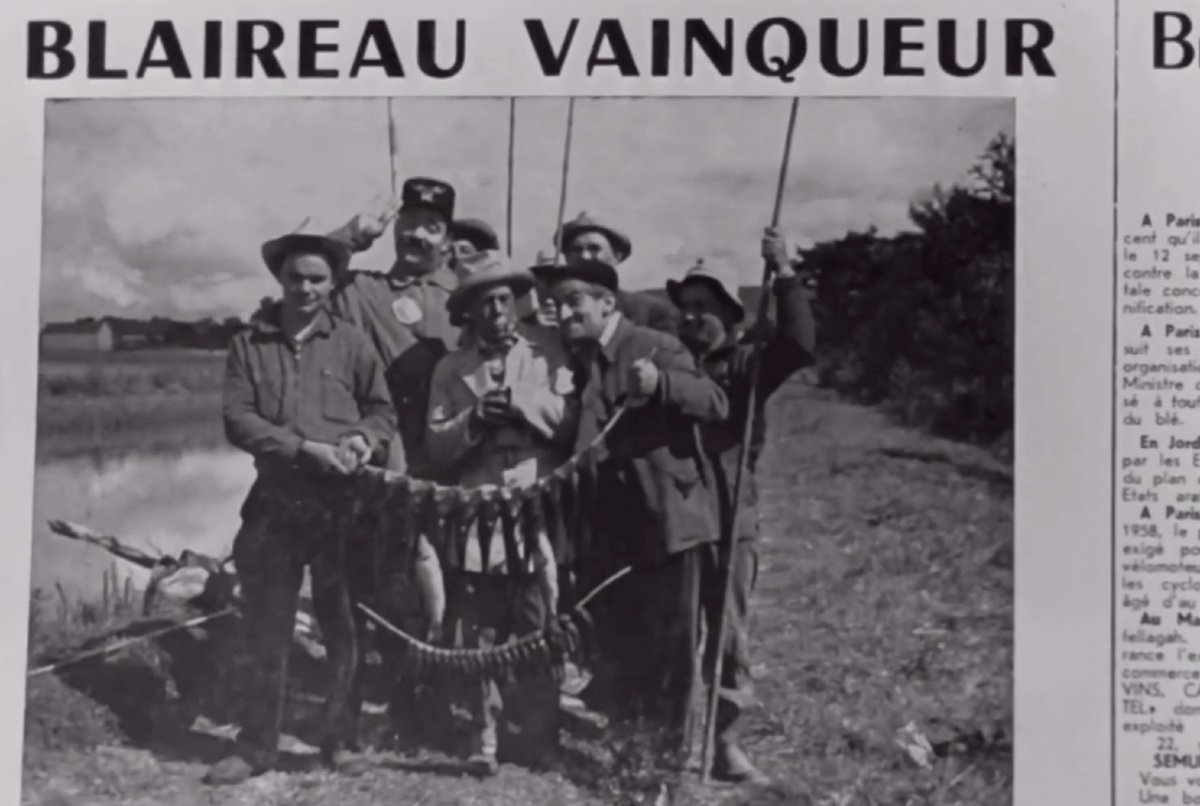 Old Photograph . St Mont Fishing Competition .. Gérard Ducamin . 1928 .-photo-1