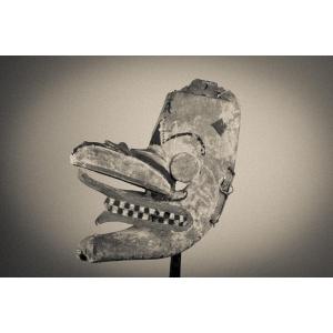 Ancient Hudoq Mask - Dayak - Indonesia Borneo .. Kenyah Or Kayan Peoples ..