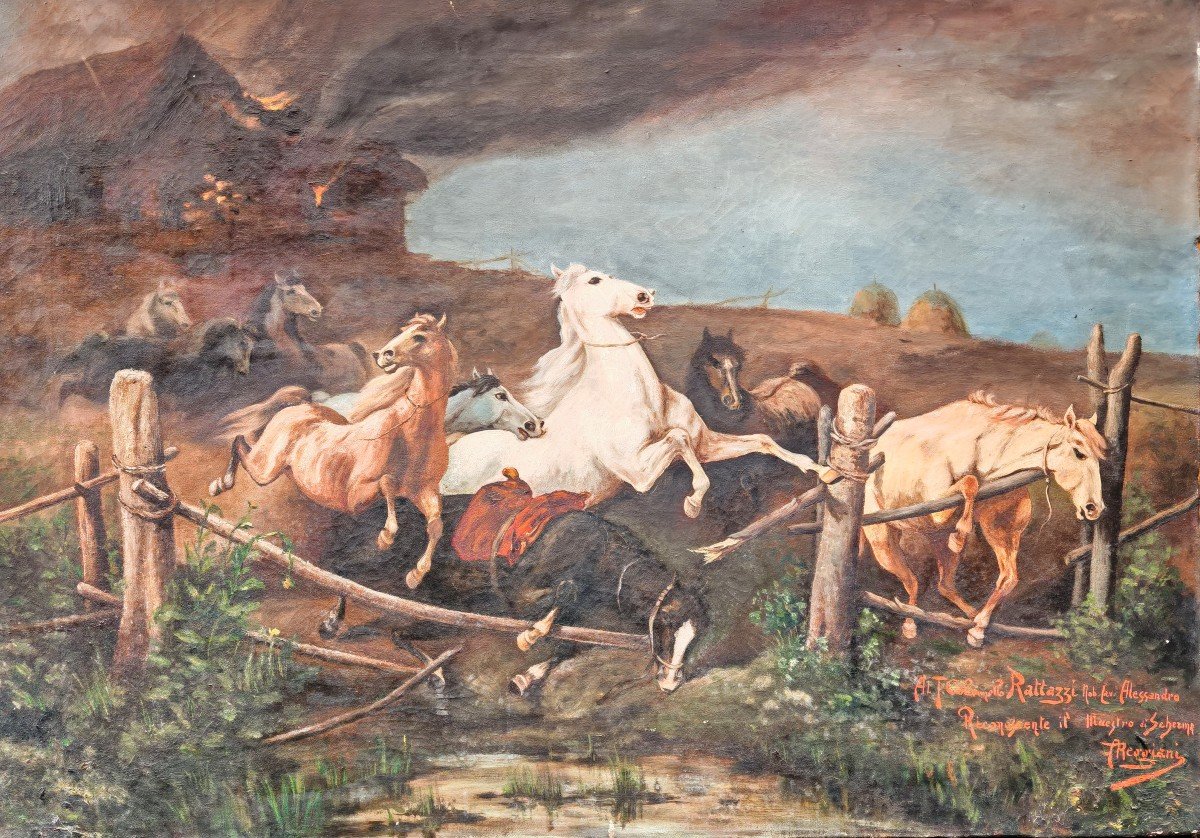 Tableau Chevaux 