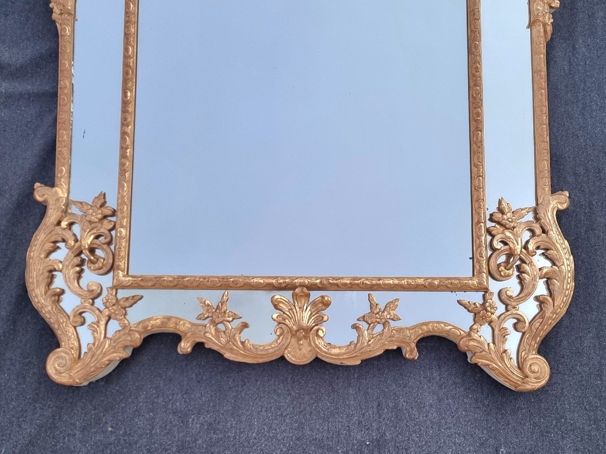 Miroir d'époque Régence Vers 1710-1730-photo-1