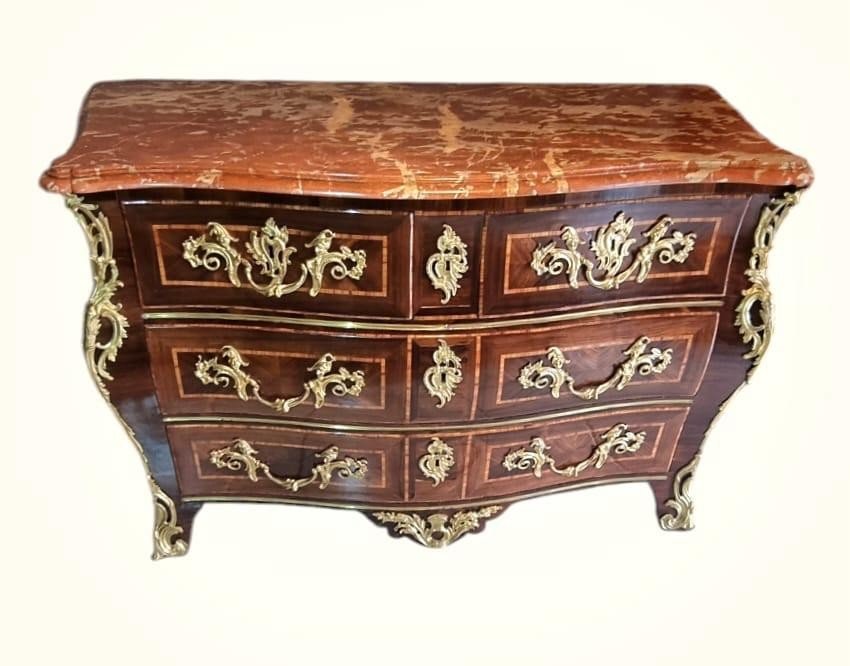 Tombeau Chest Of Drawers From The Regency Period Stamped Mondon