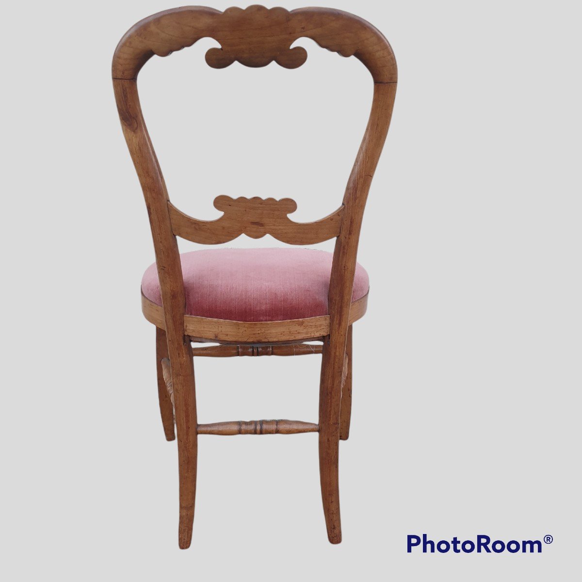 Series Of 6 Chairs XIXth Century - Cherry-photo-2