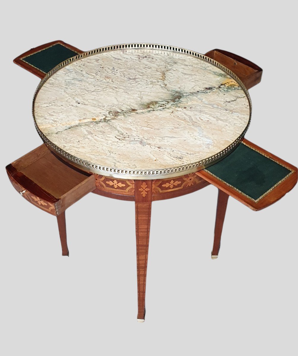 Table Bouillotte XIXème de style -photo-2
