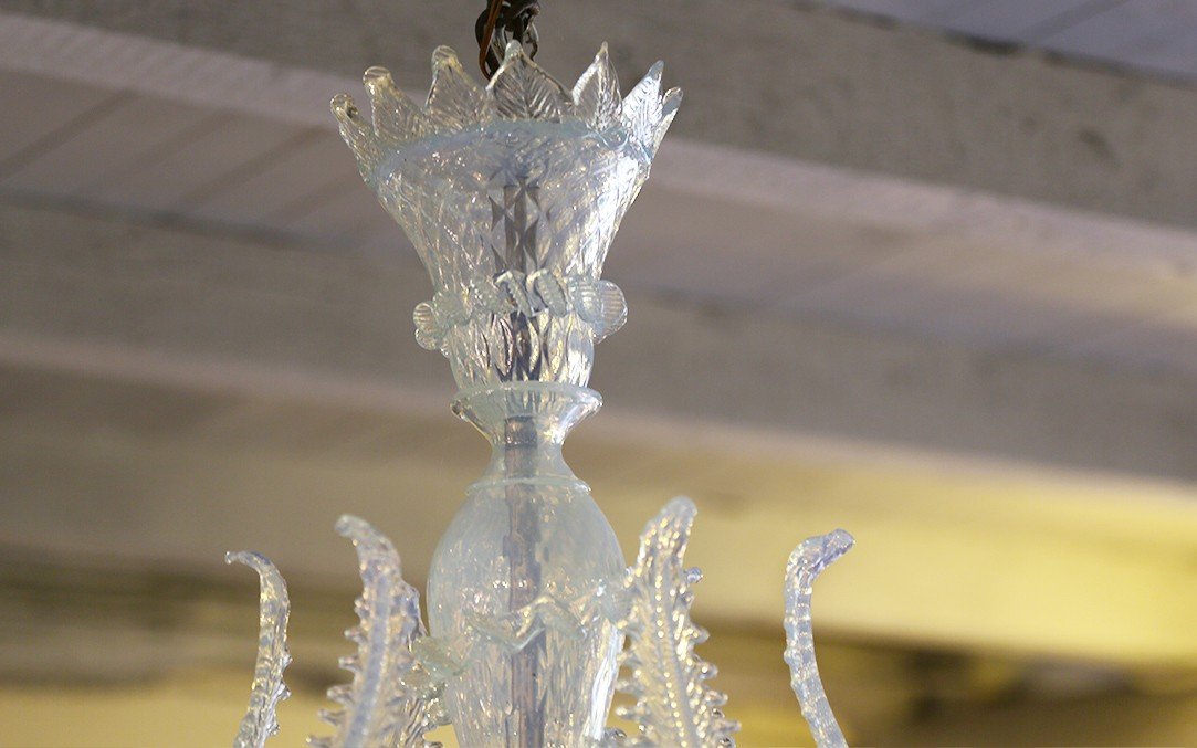 Murano Chandelier, Venice Glass, Early 20th Century-photo-2