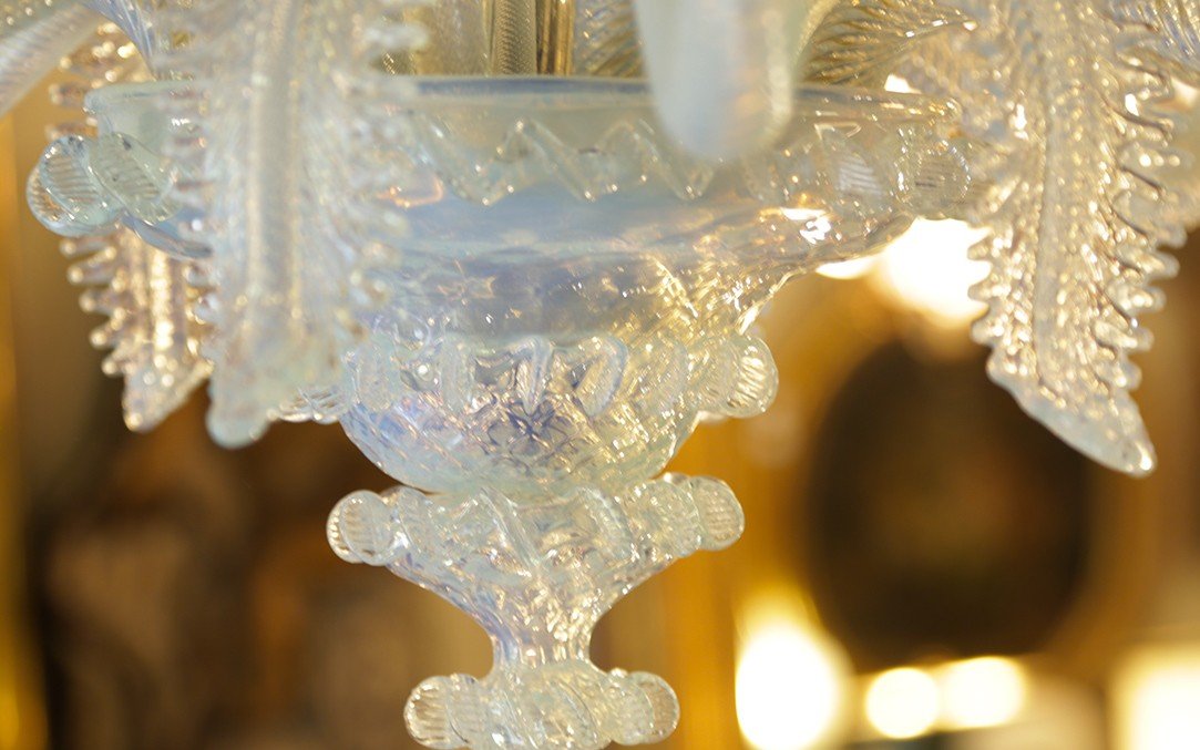 Murano Chandelier, Venice Glass, Early 20th Century-photo-6