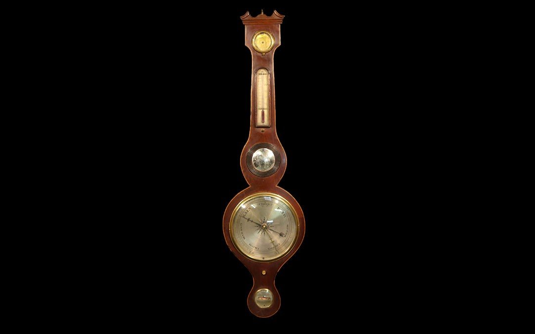 19th Century Barometer, English Origin (95 Cm)-photo-2