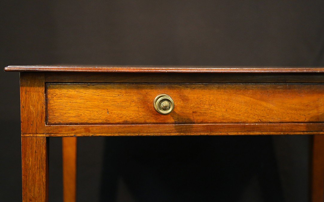 Small 18th Century Table, Mahogany (55 X 75 Cm)-photo-4