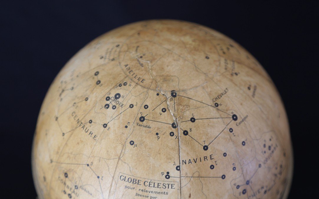 Globe Céleste, Navisphère, Début XXème-photo-2