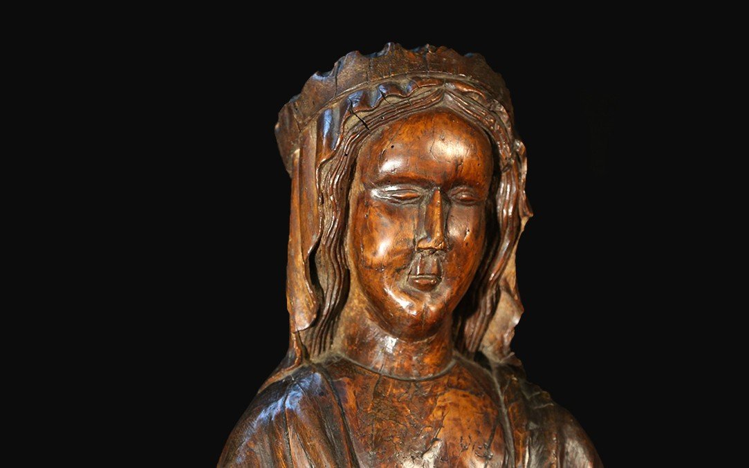 Statue Of Saint Catherine, Roman Art, 15th-16th Century -photo-2