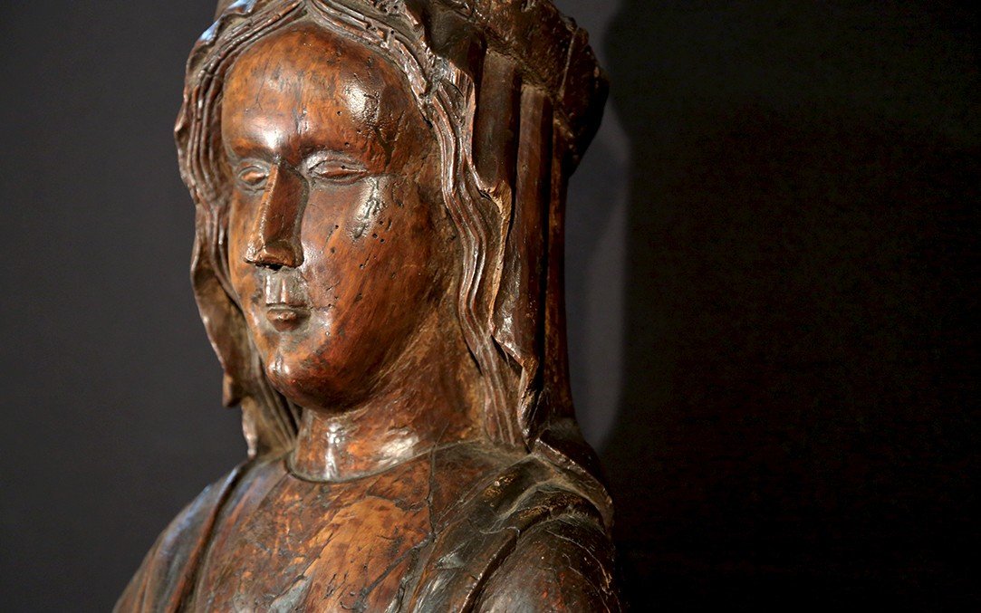 Statue Of Saint Catherine, Roman Art, 15th-16th Century -photo-5
