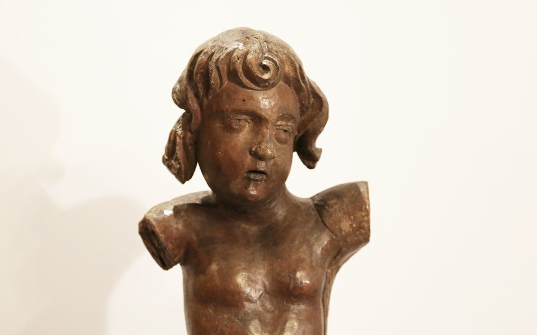 Wooden Statue, 17th Century -photo-2