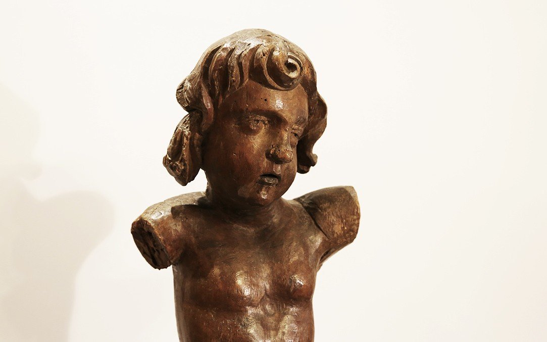 Wooden Statue, 17th Century -photo-4