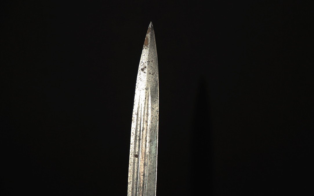 Glaive, Fusée En ébène, Bronze, XIXème-photo-2