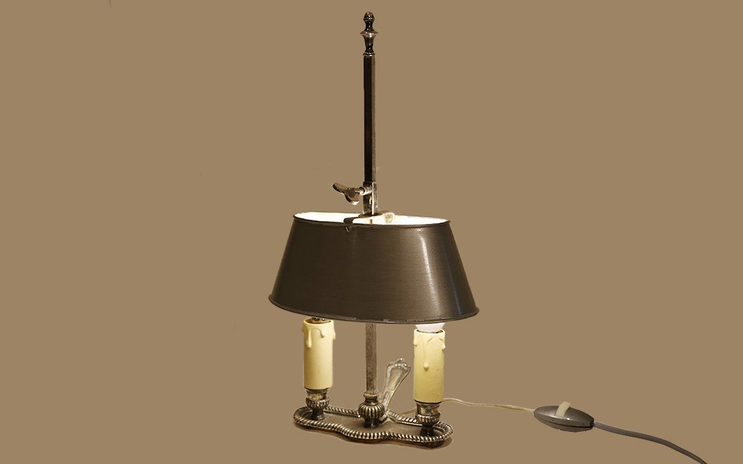 Petite Lampe Bouillotte, Fin XIXème -photo-4