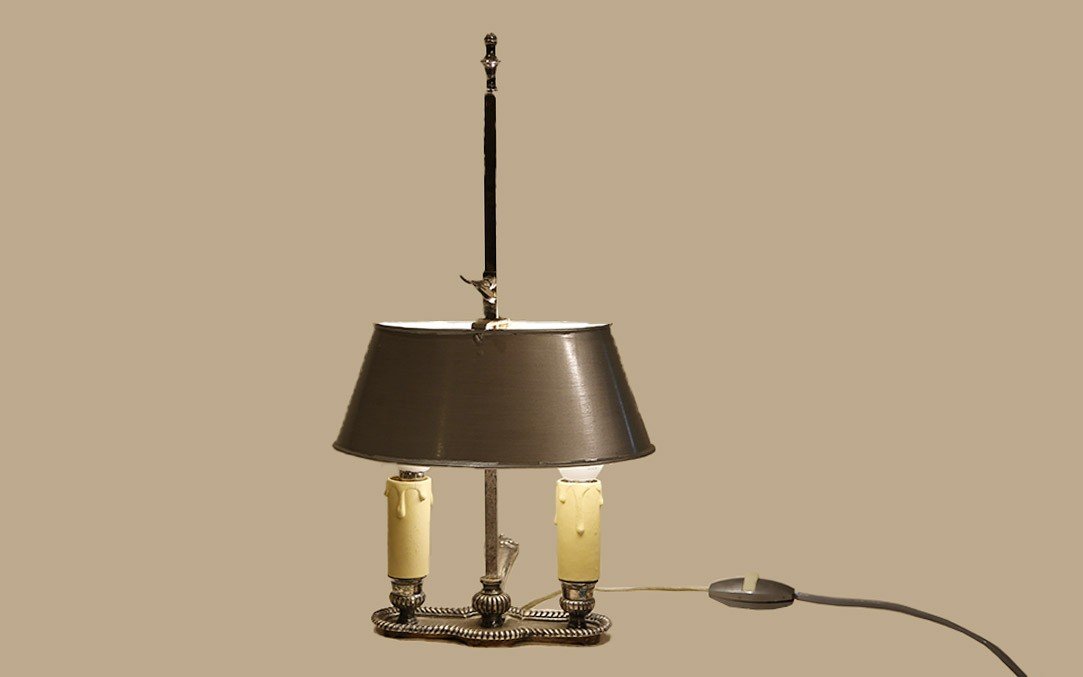 Petite Lampe Bouillotte, Fin XIXème 