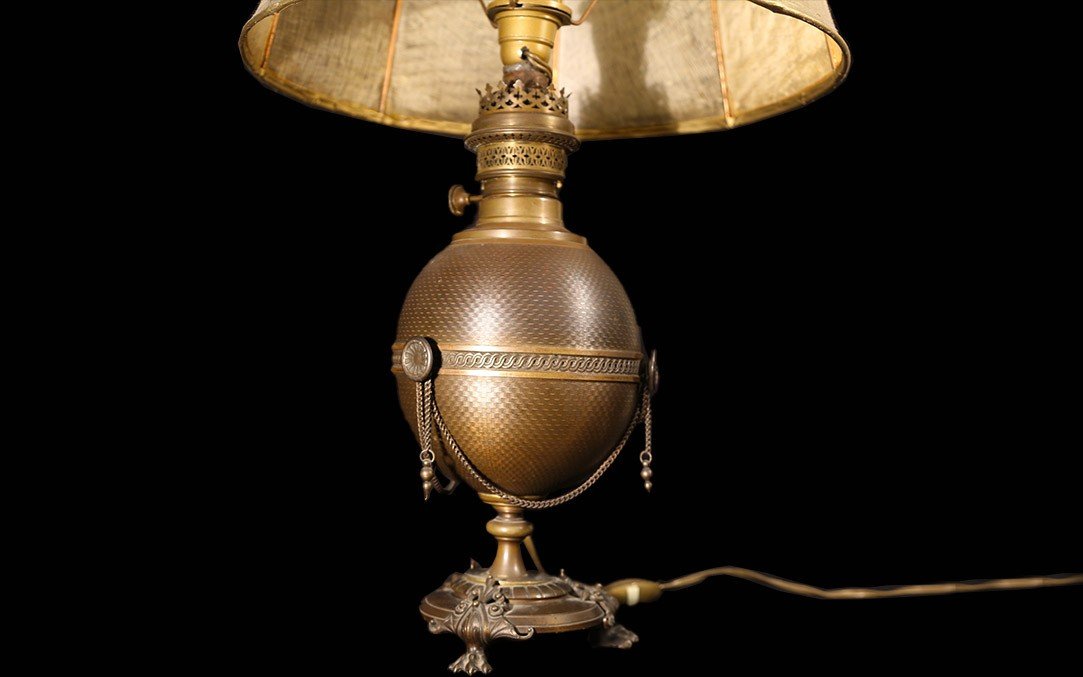 Lampe De Salon, XIXème Siècle-photo-2