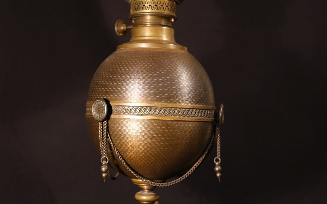 Living Room Lamp, 19th Century-photo-3