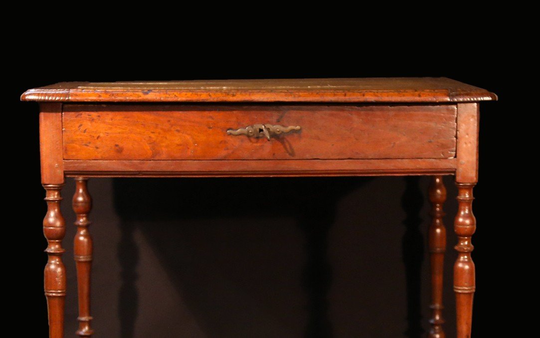 Louis XIII Writing Table, Walnut, Superb Patina -photo-1