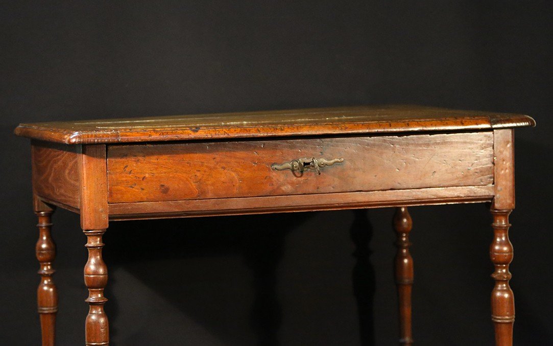 Louis XIII Writing Table, Walnut, Superb Patina 