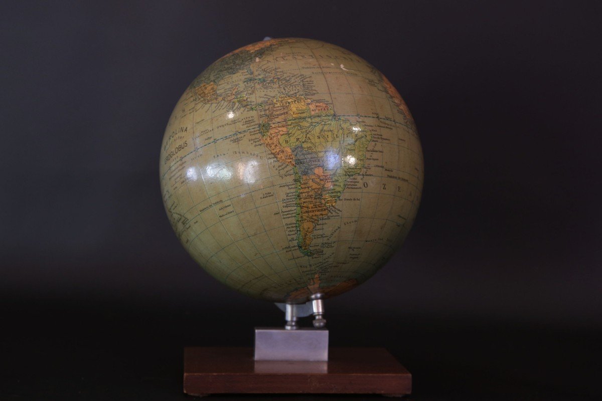 Terrestrial Globe, 1960, Berolina, Poilitischer, Erdglobus-photo-1