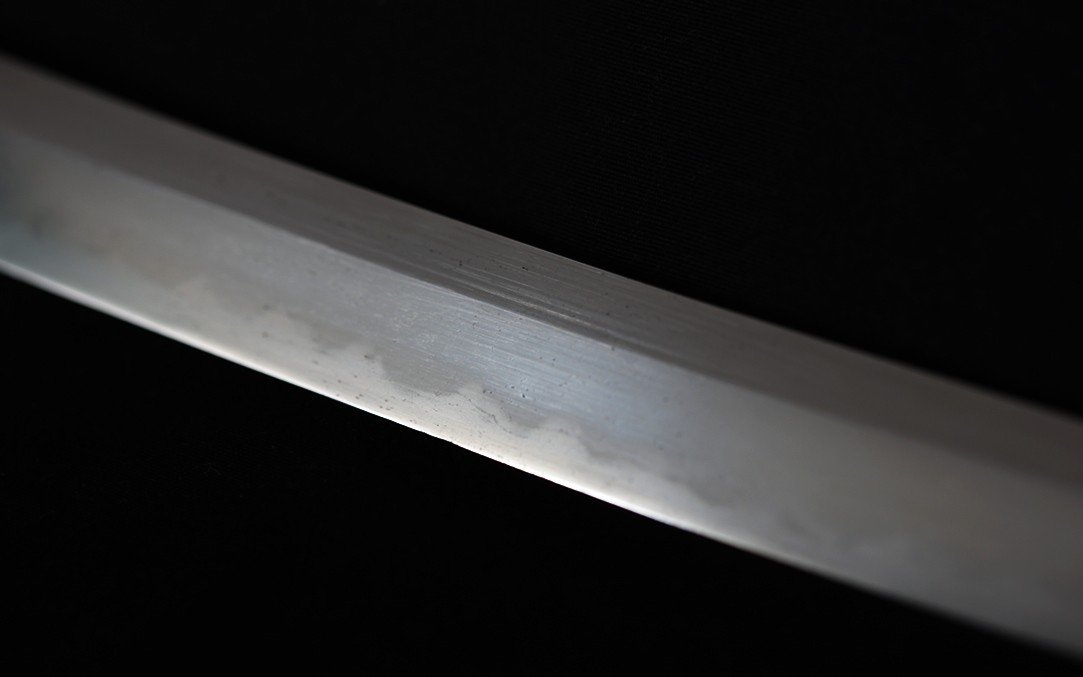 Long Katana Signé Kunishige国重, Période Muromachi (1333–1573)-photo-8