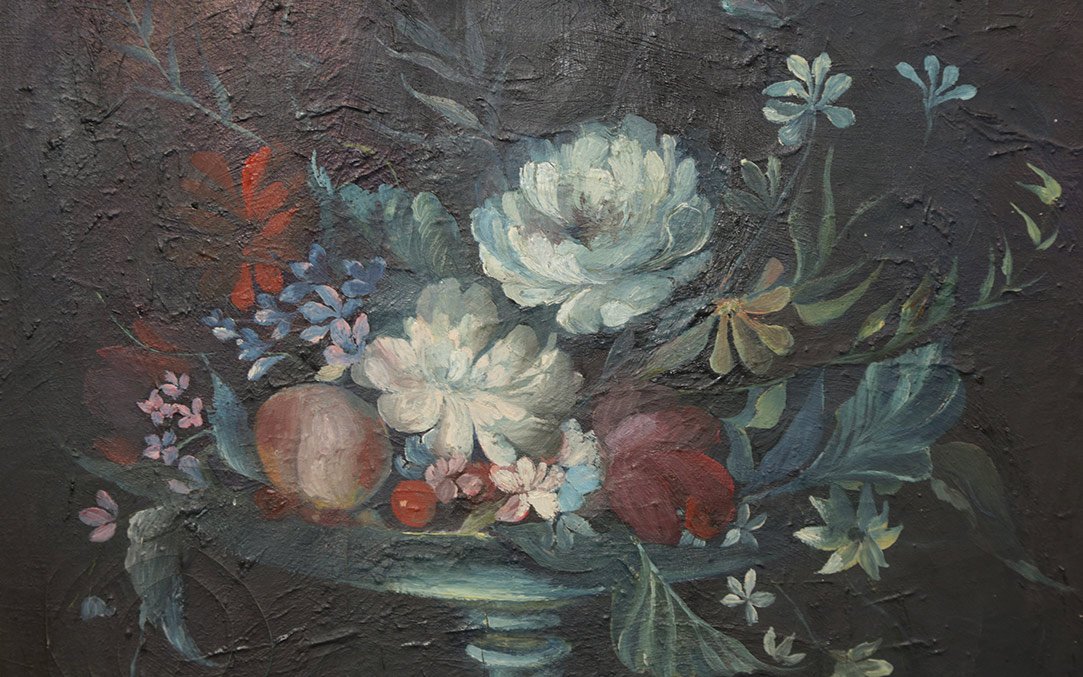 Nature Morte XXème, Bouquet De Fleurs, René Margotton-photo-3